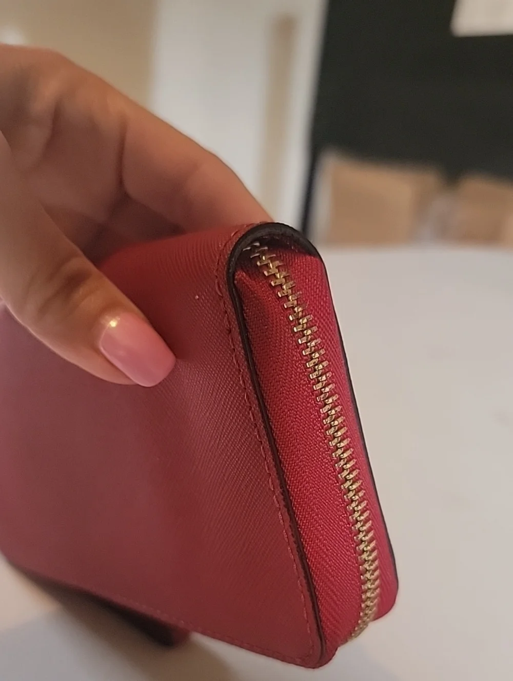 Michael Kors saffiano leather